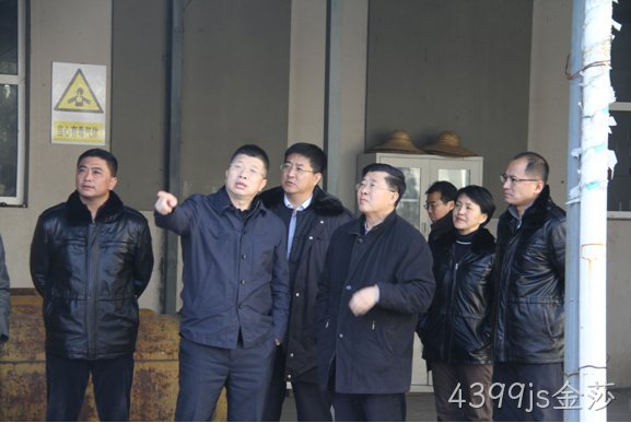 保税区卢林主任节前到我公司检查安全生产工作